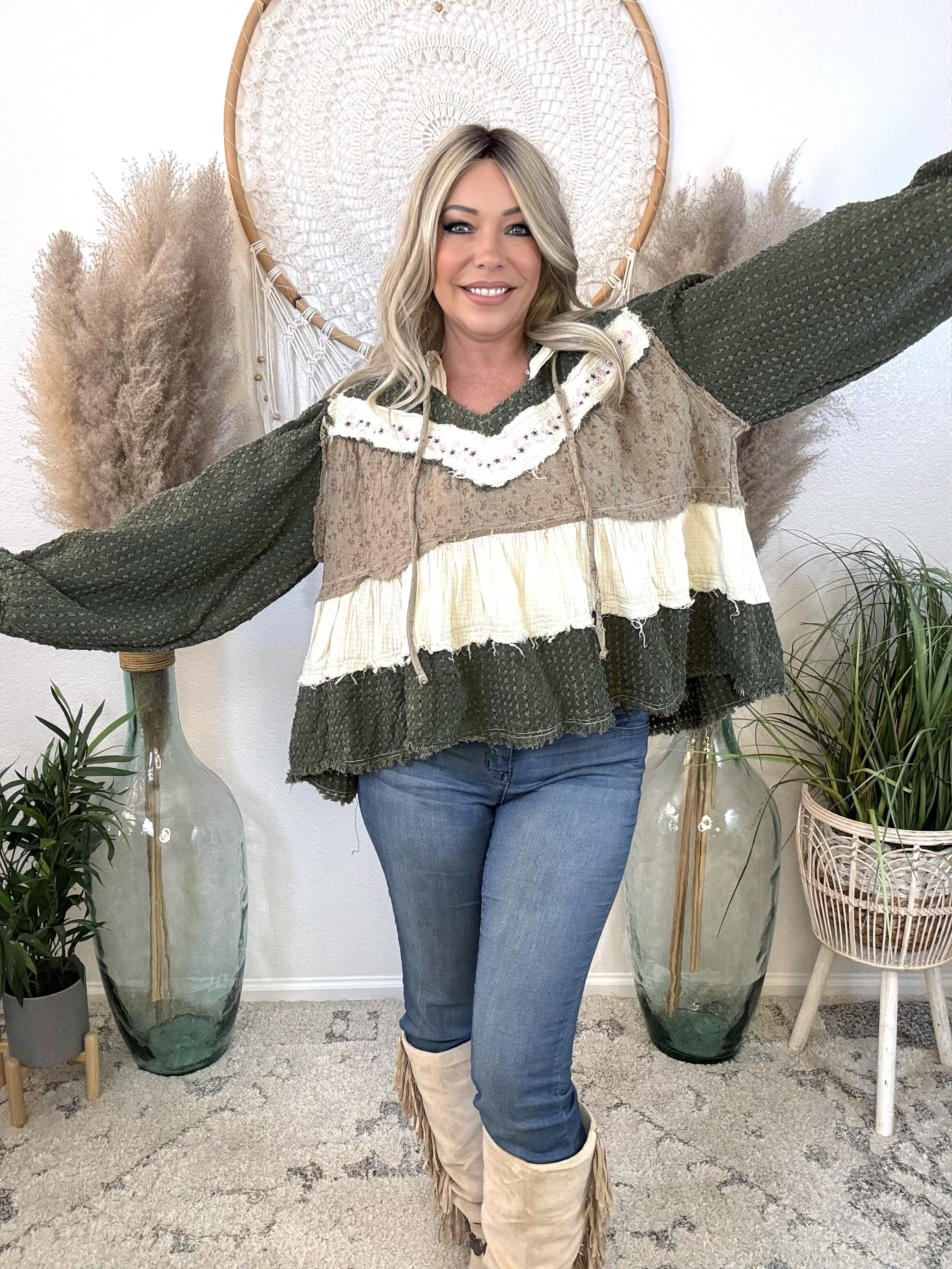 Wanderwild Denim Hoodie