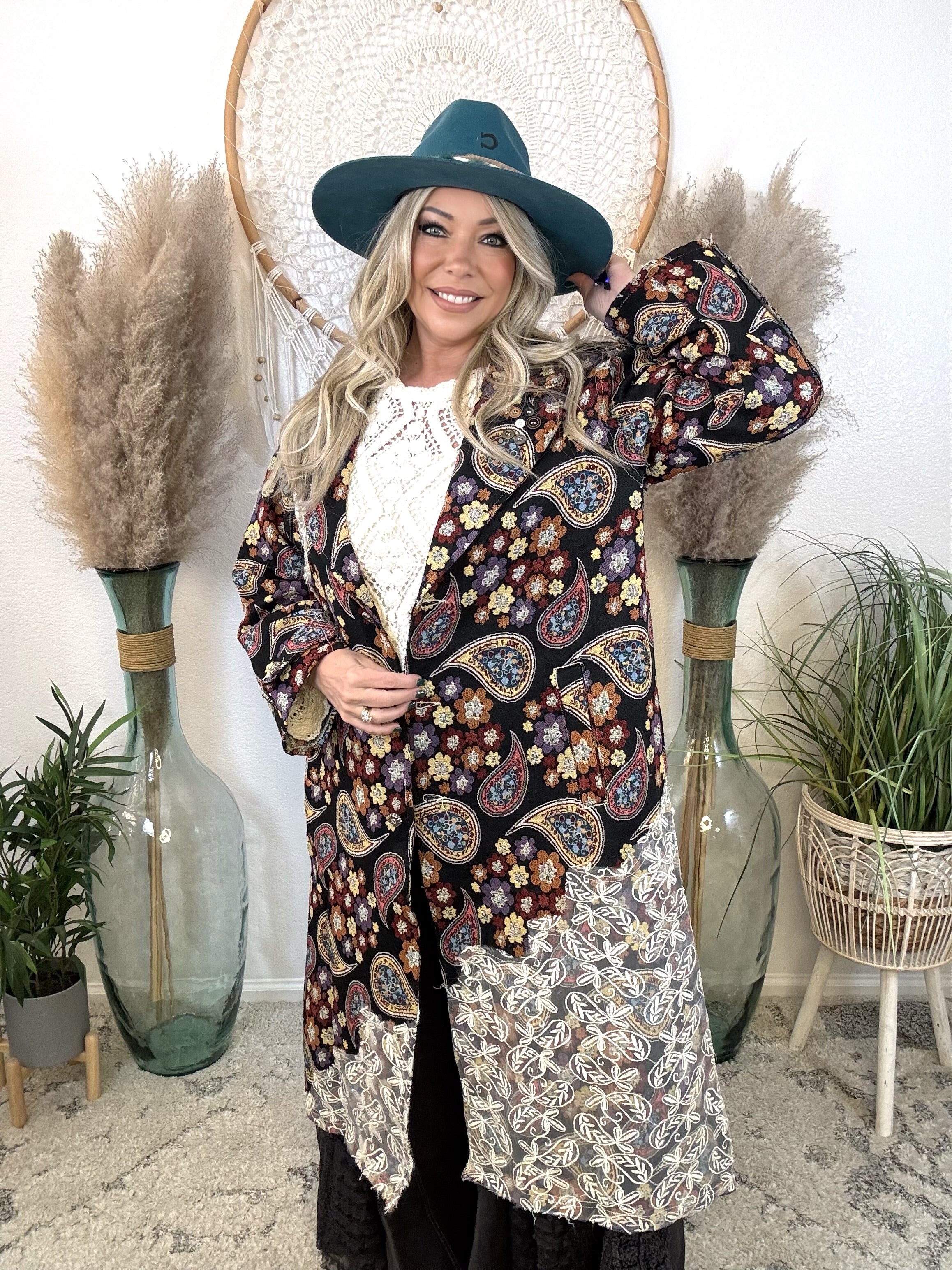 Solstice Trail Jacquard Duster