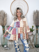 Load image into Gallery viewer, Nomad&#39;s Dream Patchwork Tunic
