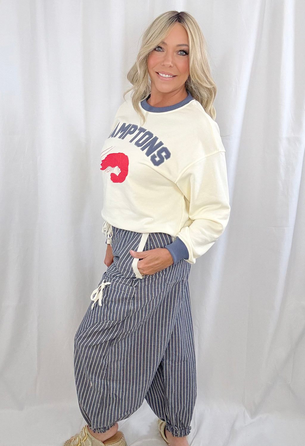 Hamptons Harbor Catch Pullover