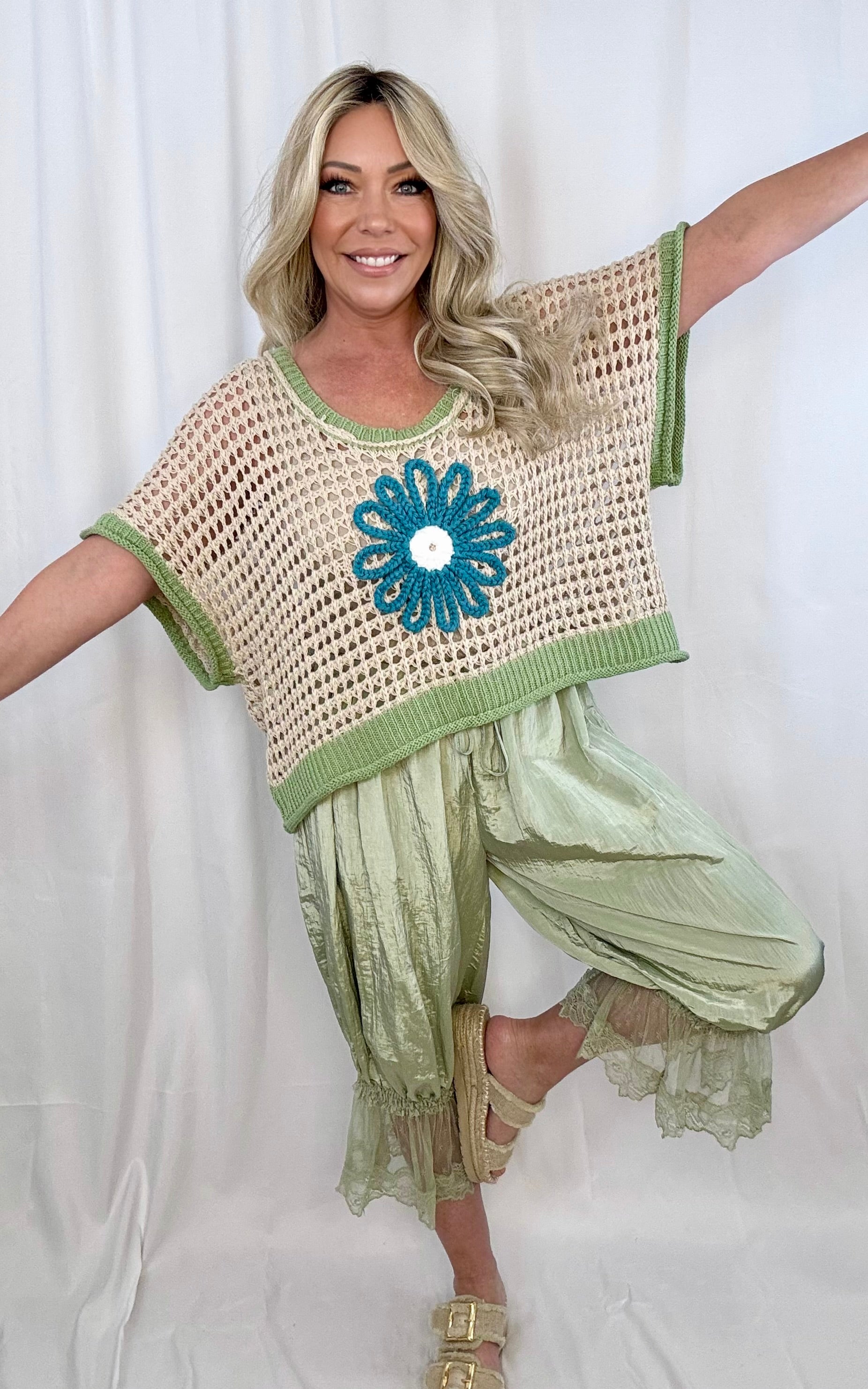 Bloom & Wander Crochet Top