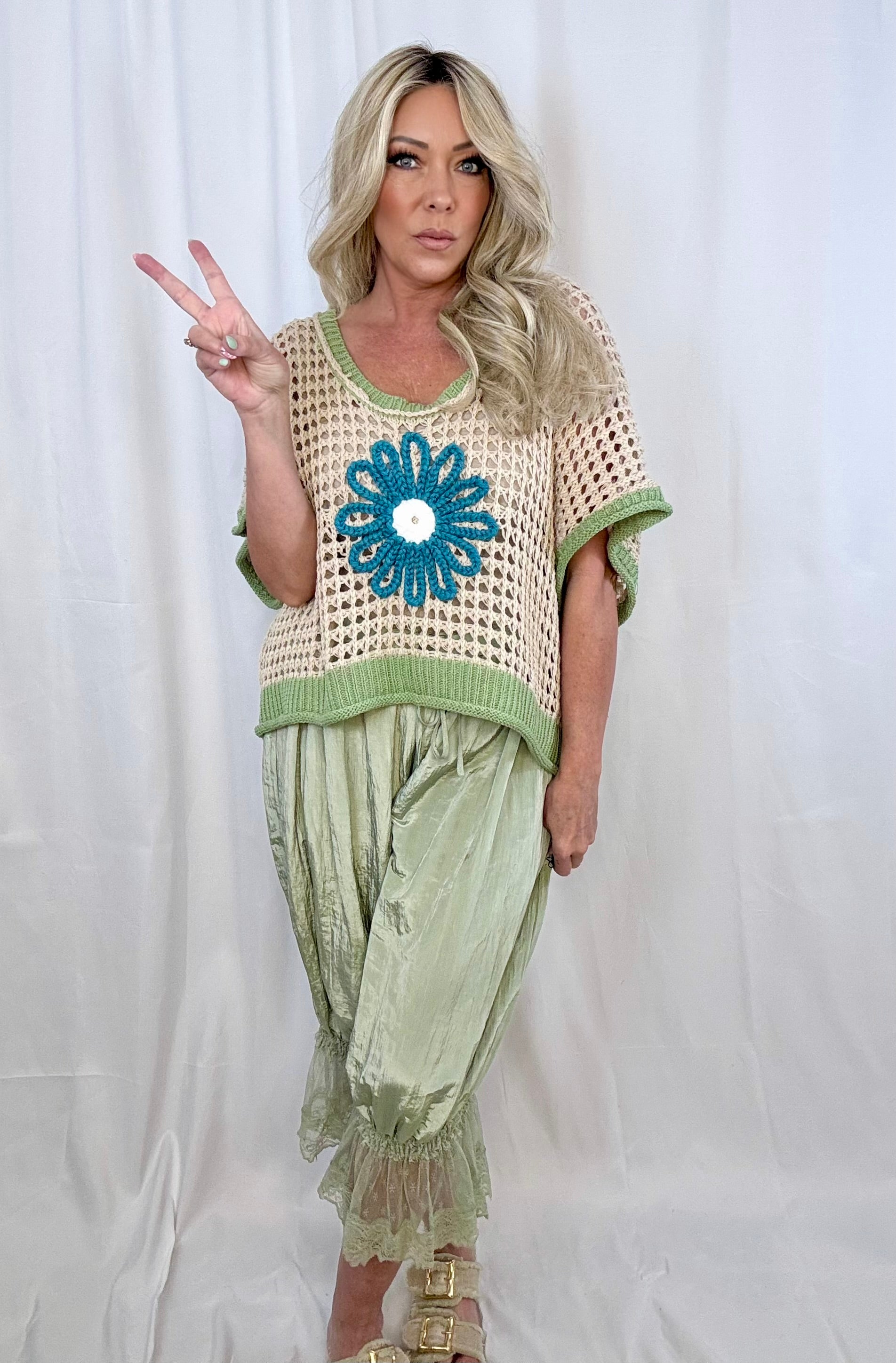 Bloom & Wander Crochet Top