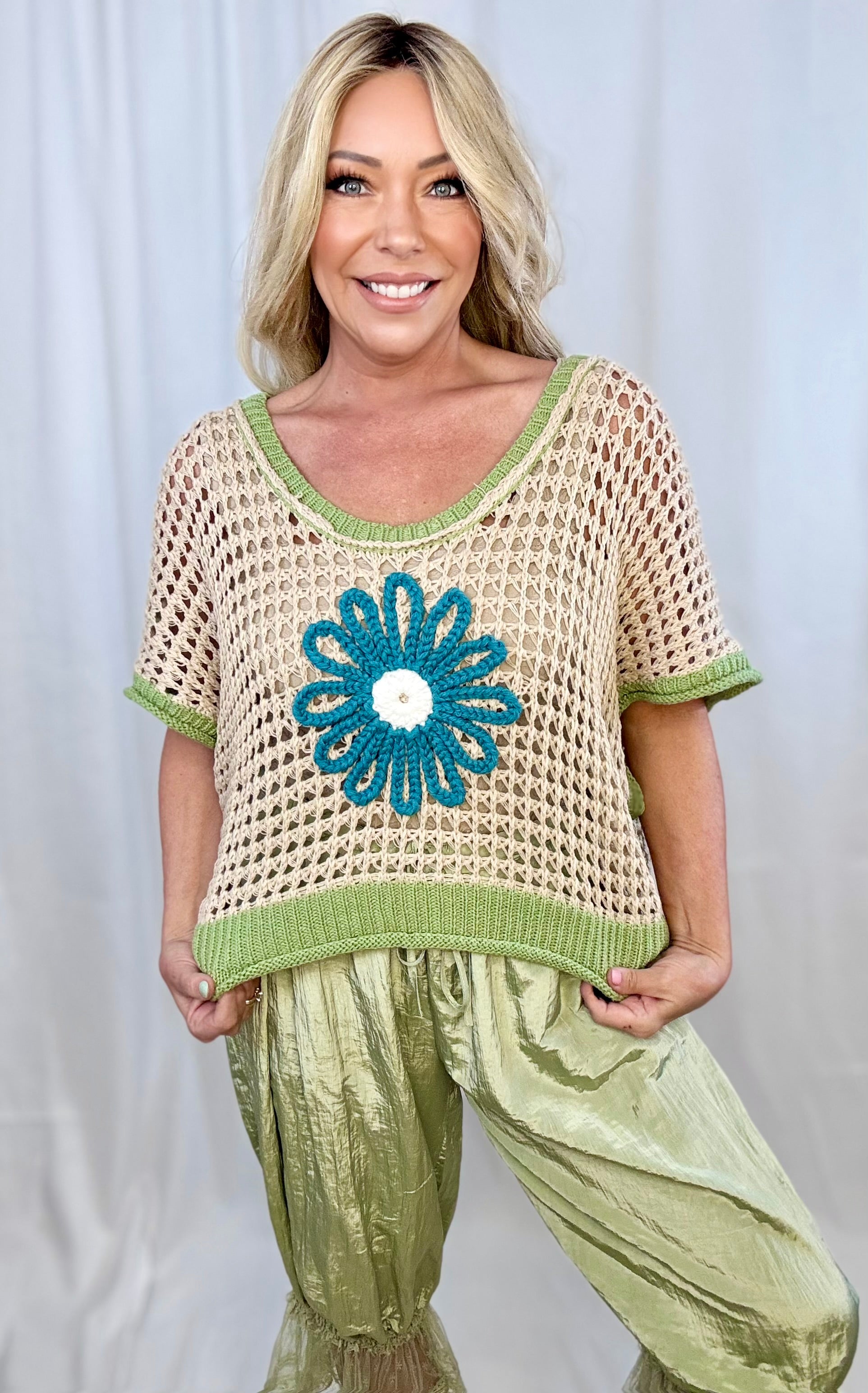 Bloom & Wander Crochet Top