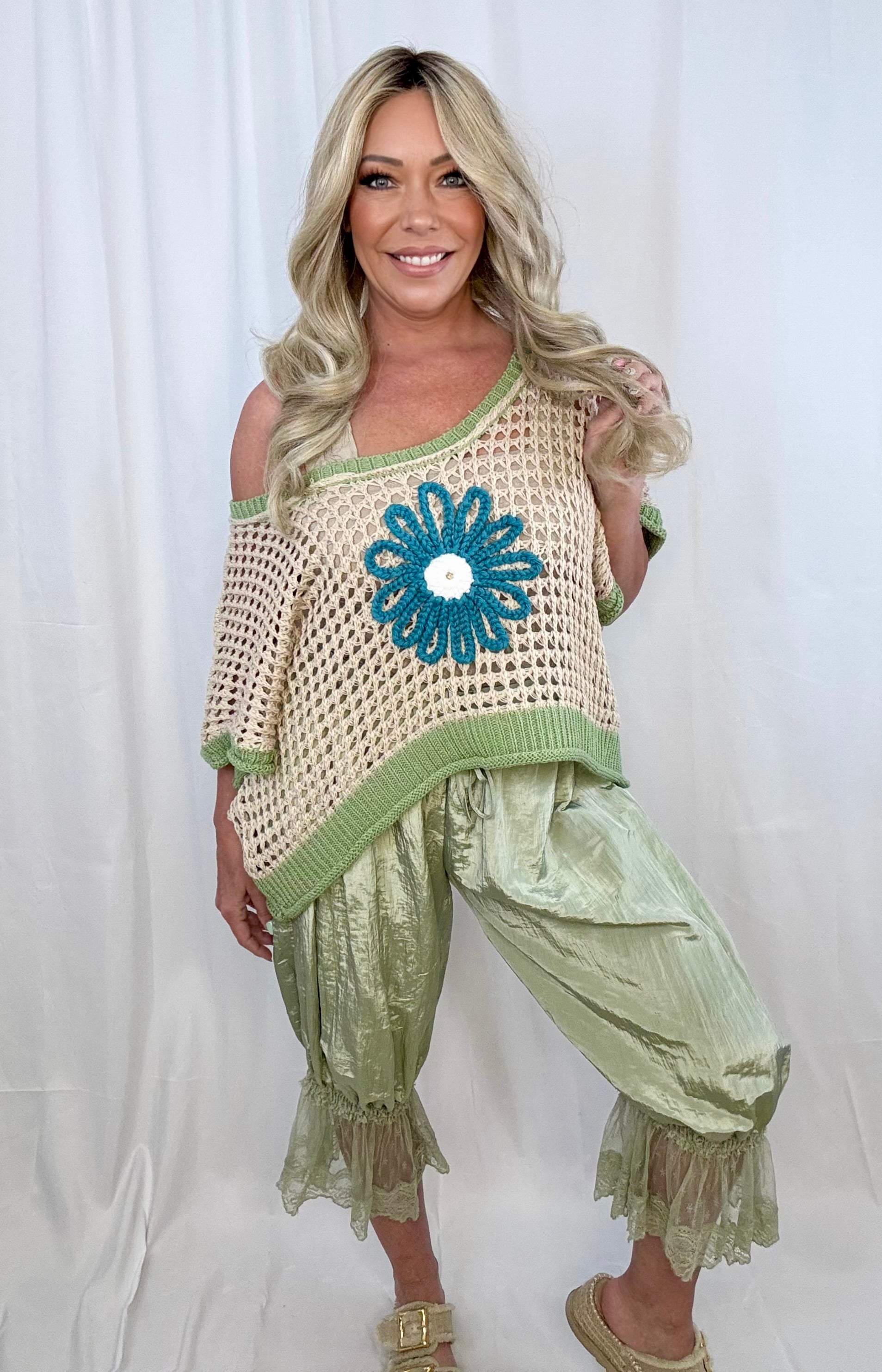 Bloom & Wander Crochet Top