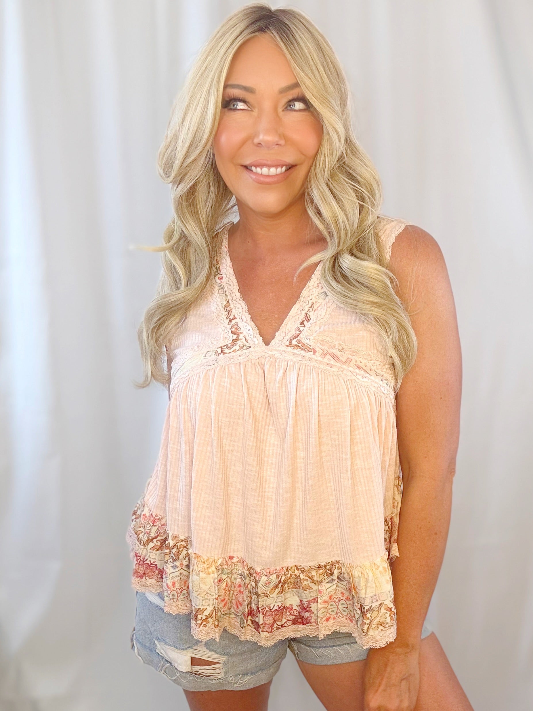 Gypsy Garden A-Line Top