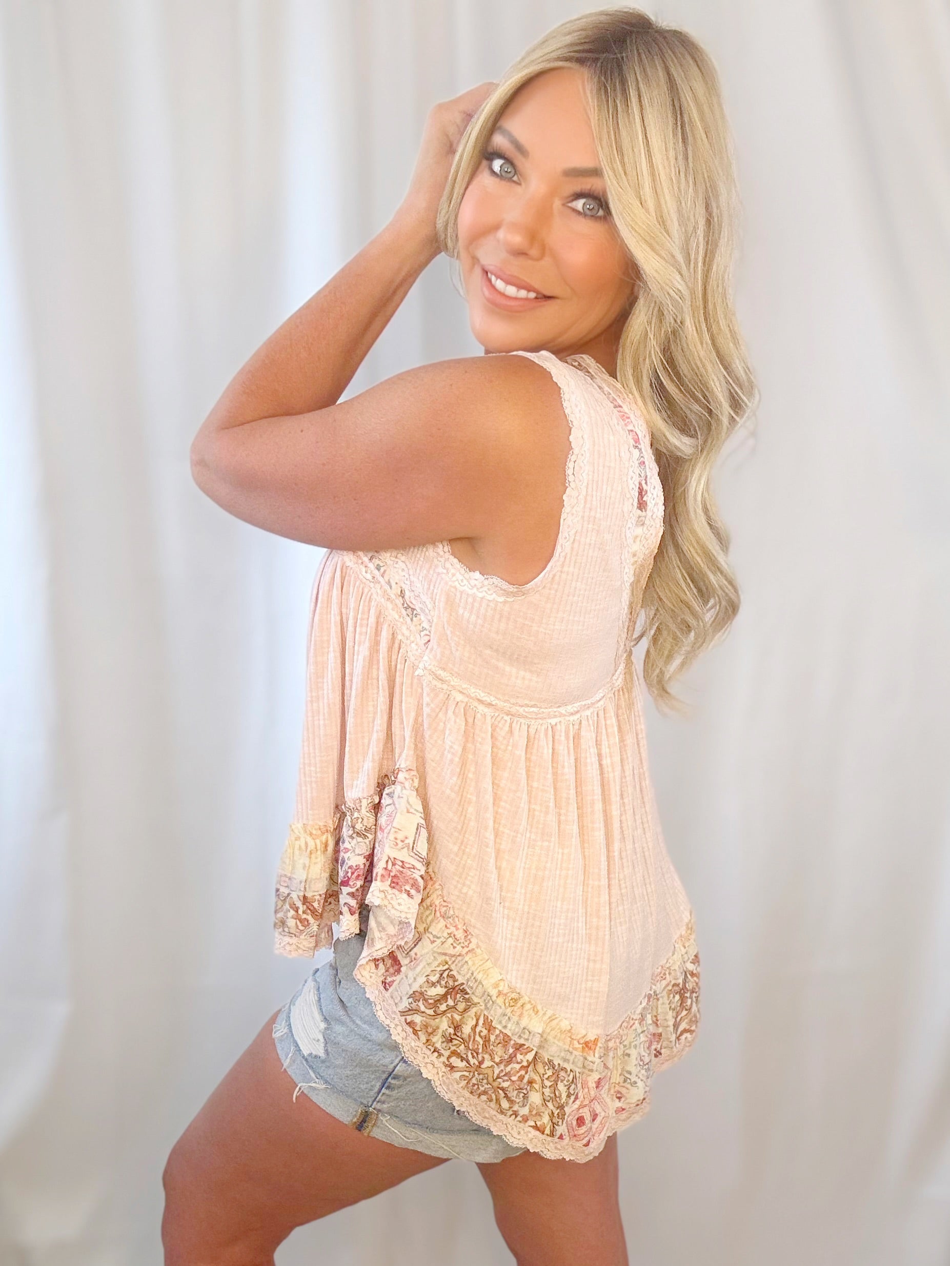 Gypsy Garden A-Line Top