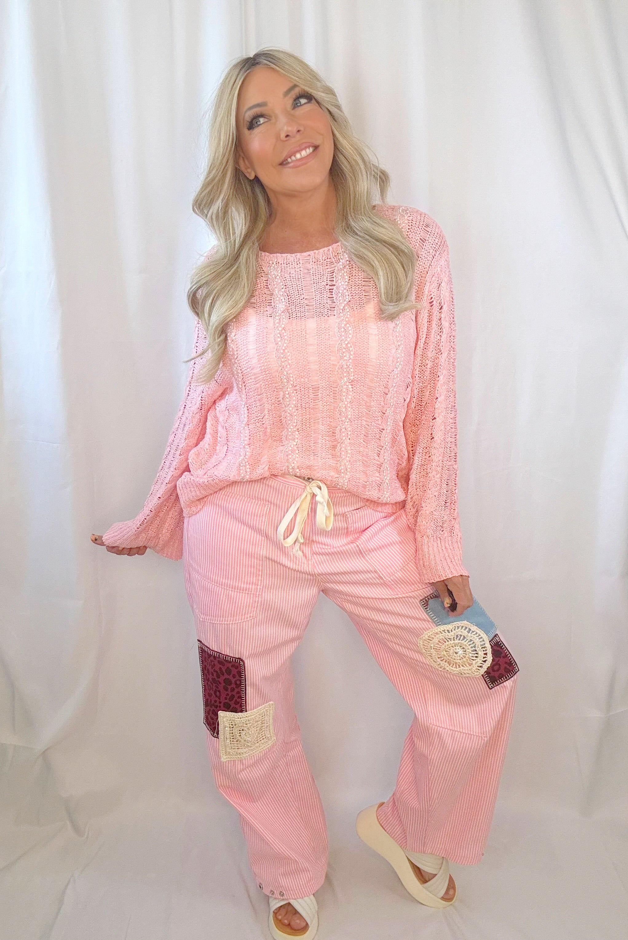 Pink Daydream Patch Pants