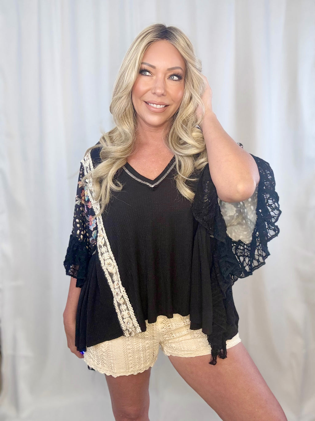 Gypsy Hearts Dark Romance Blouse