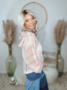 Weekend Paradise Crochet Sweater