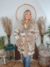 Load image into Gallery viewer, Yellowstone Aztec Fur Lined Coat
