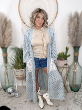 Load image into Gallery viewer, Artful Allure Denim Kimono
