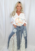 Sweet Surrender Lace Flares