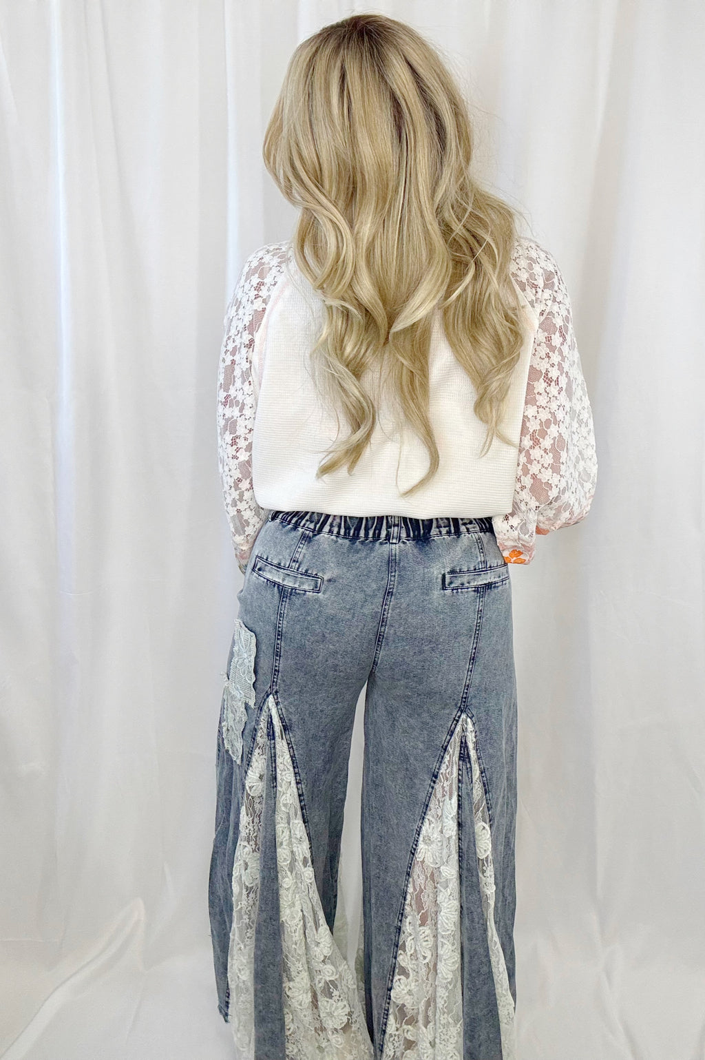 Sweet Surrender Lace Flares