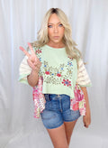 Petals & Poetry Embroidered Top