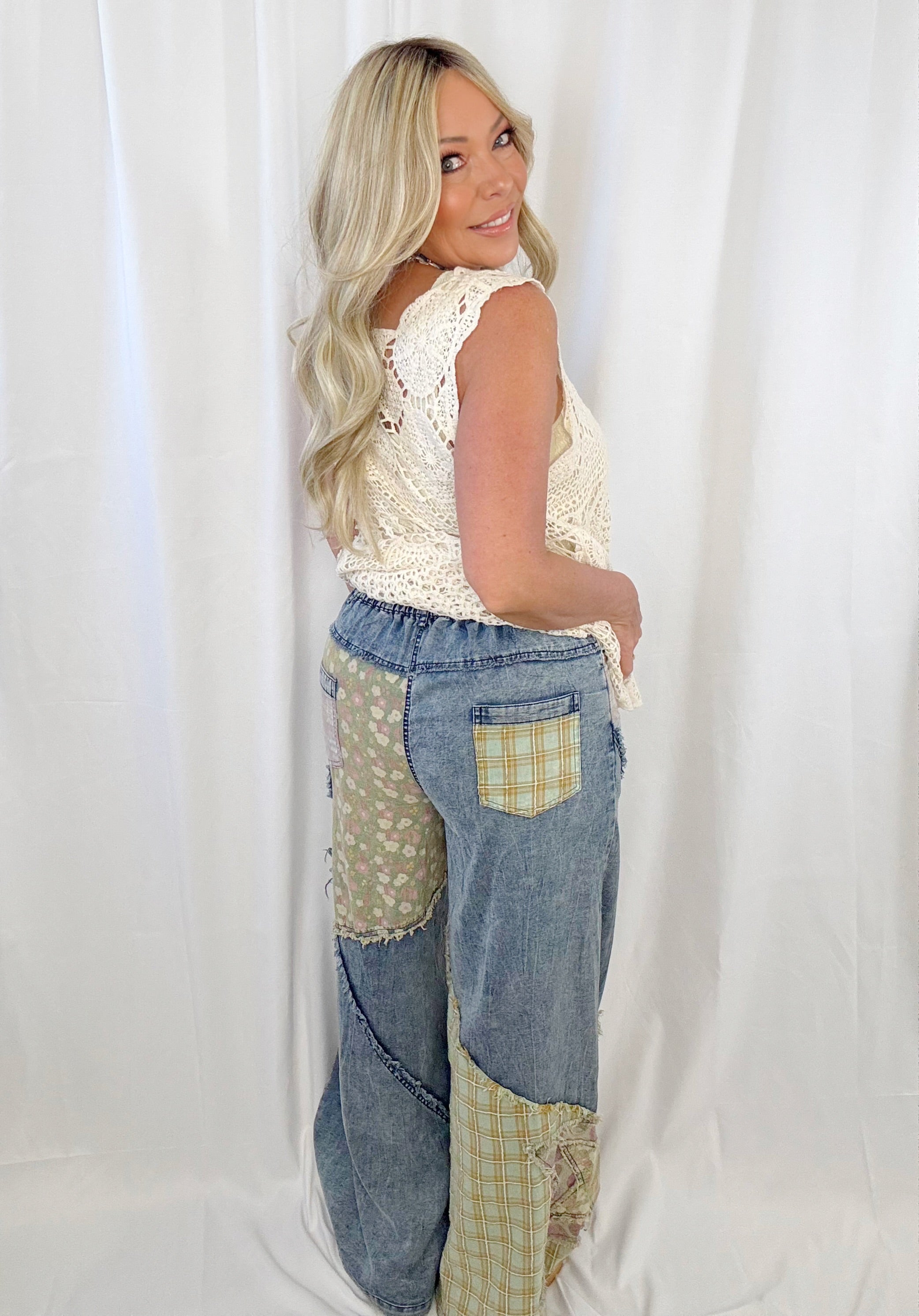 Cosmic Cowgirl Wide Leg Pants