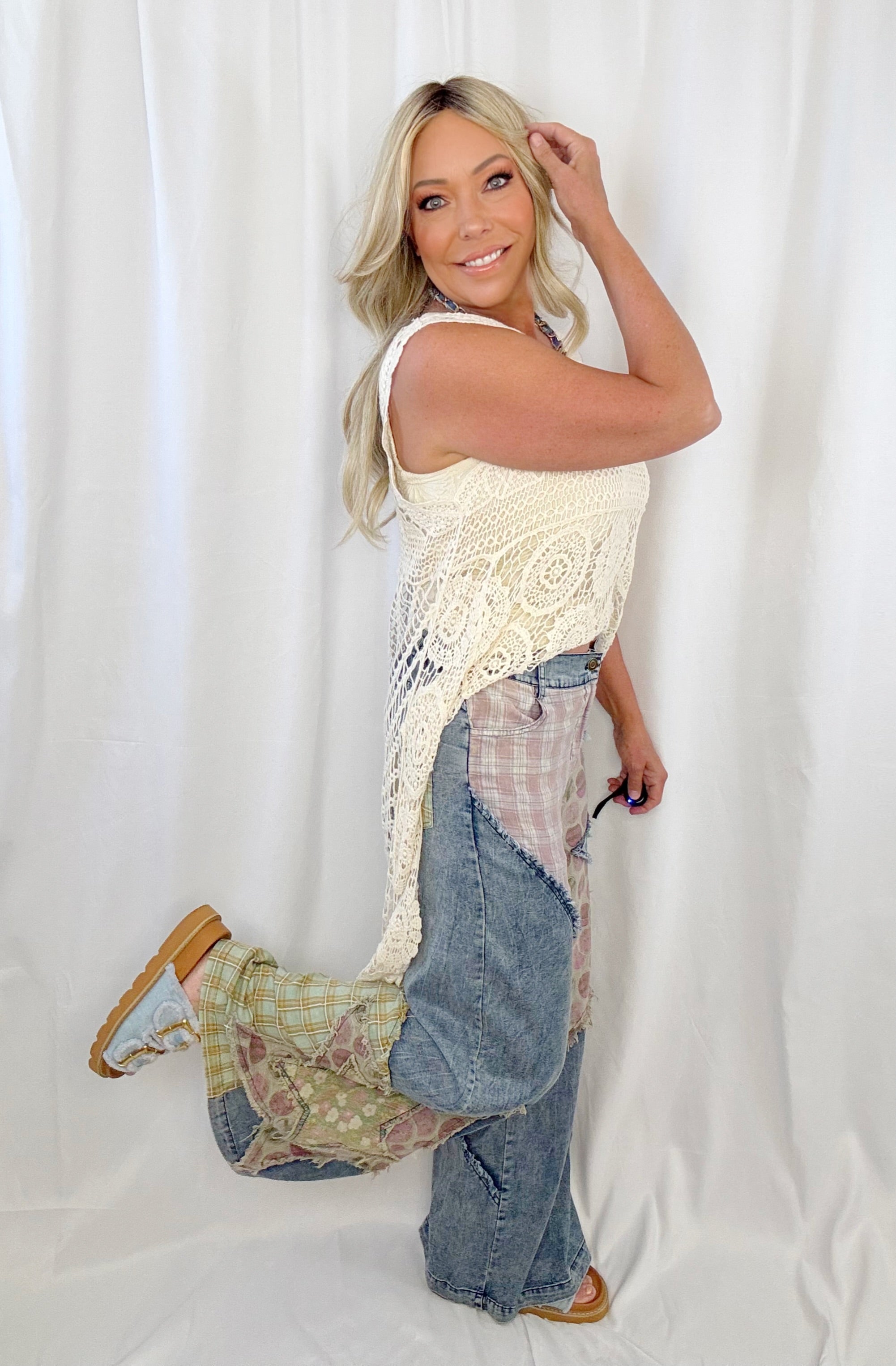Cosmic Cowgirl Wide Leg Pants