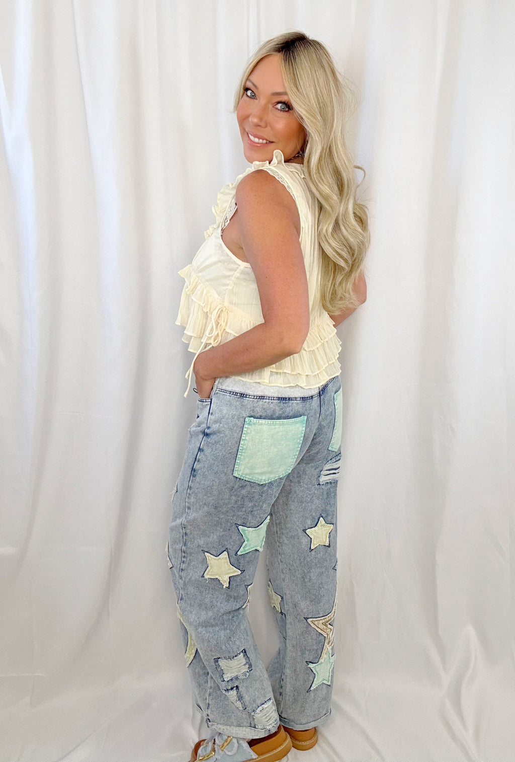 Daydream Believer Patch Jeans