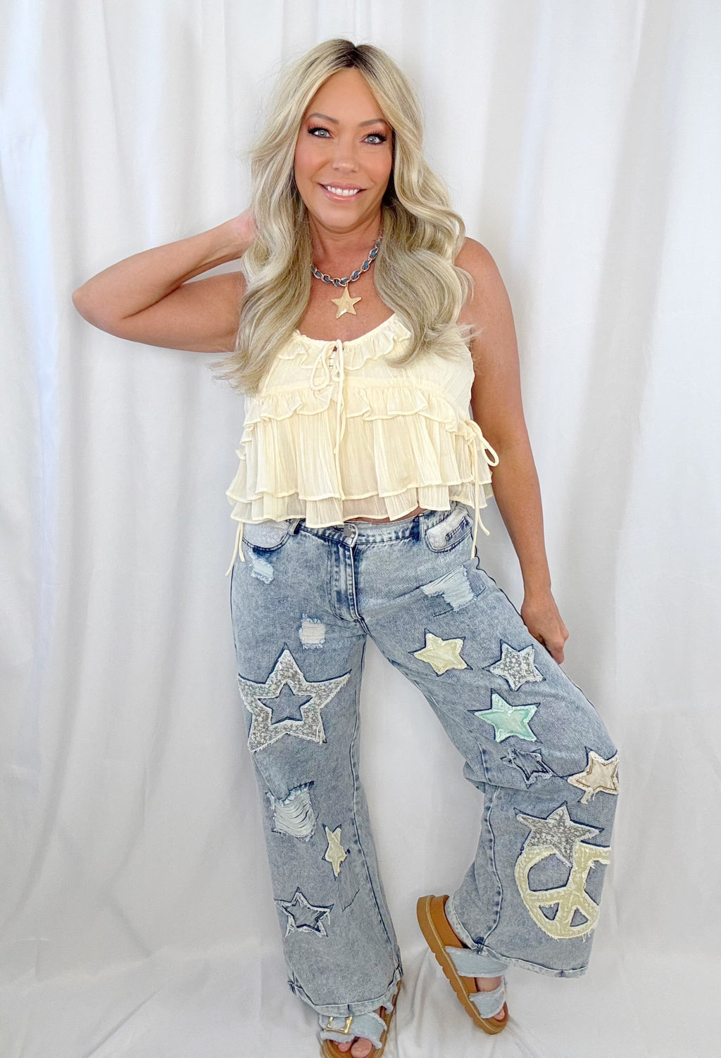 Daydream Believer Patch Jeans