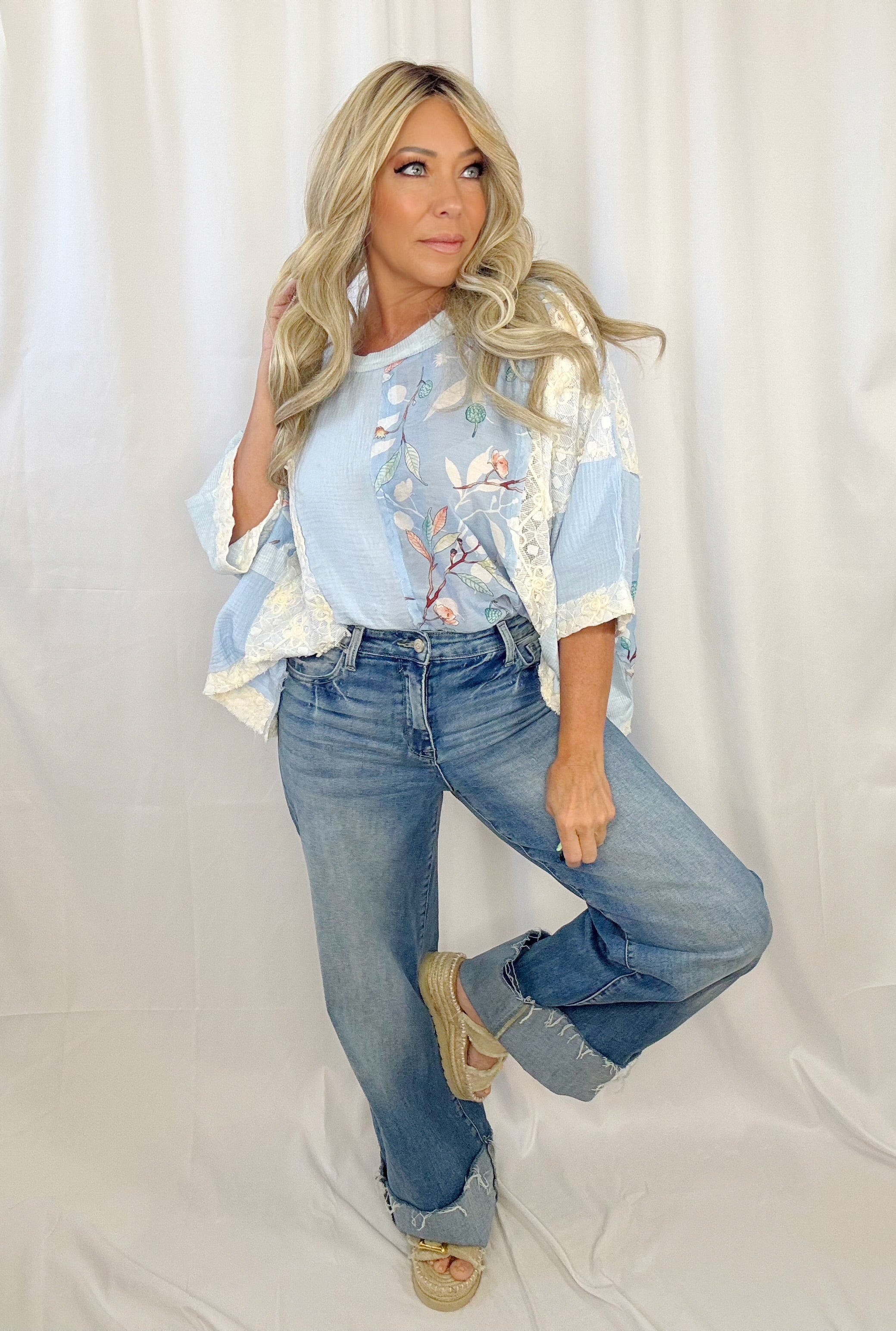 Easy Days Cuffed Denim