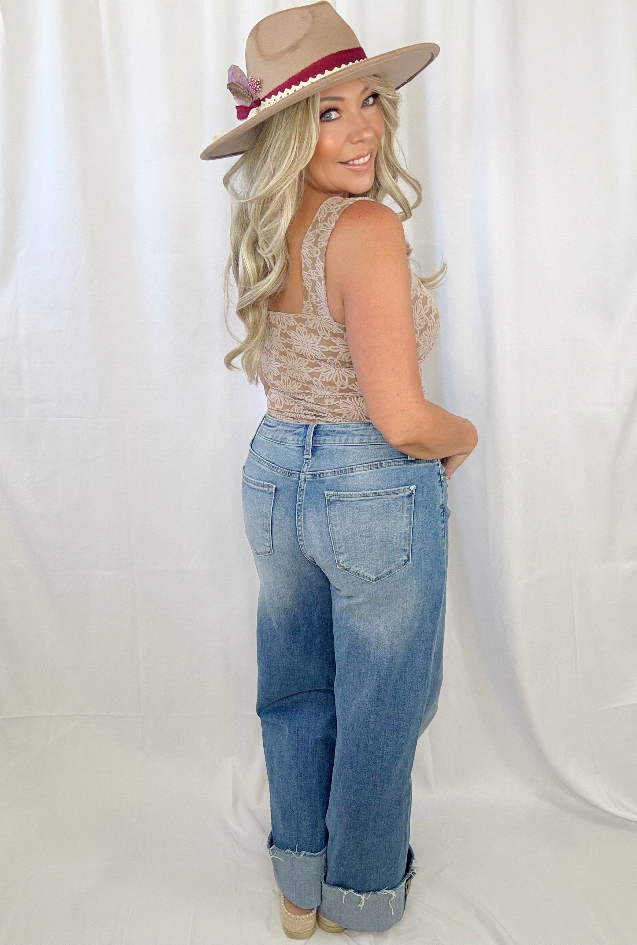 Easy Days Cuffed Denim