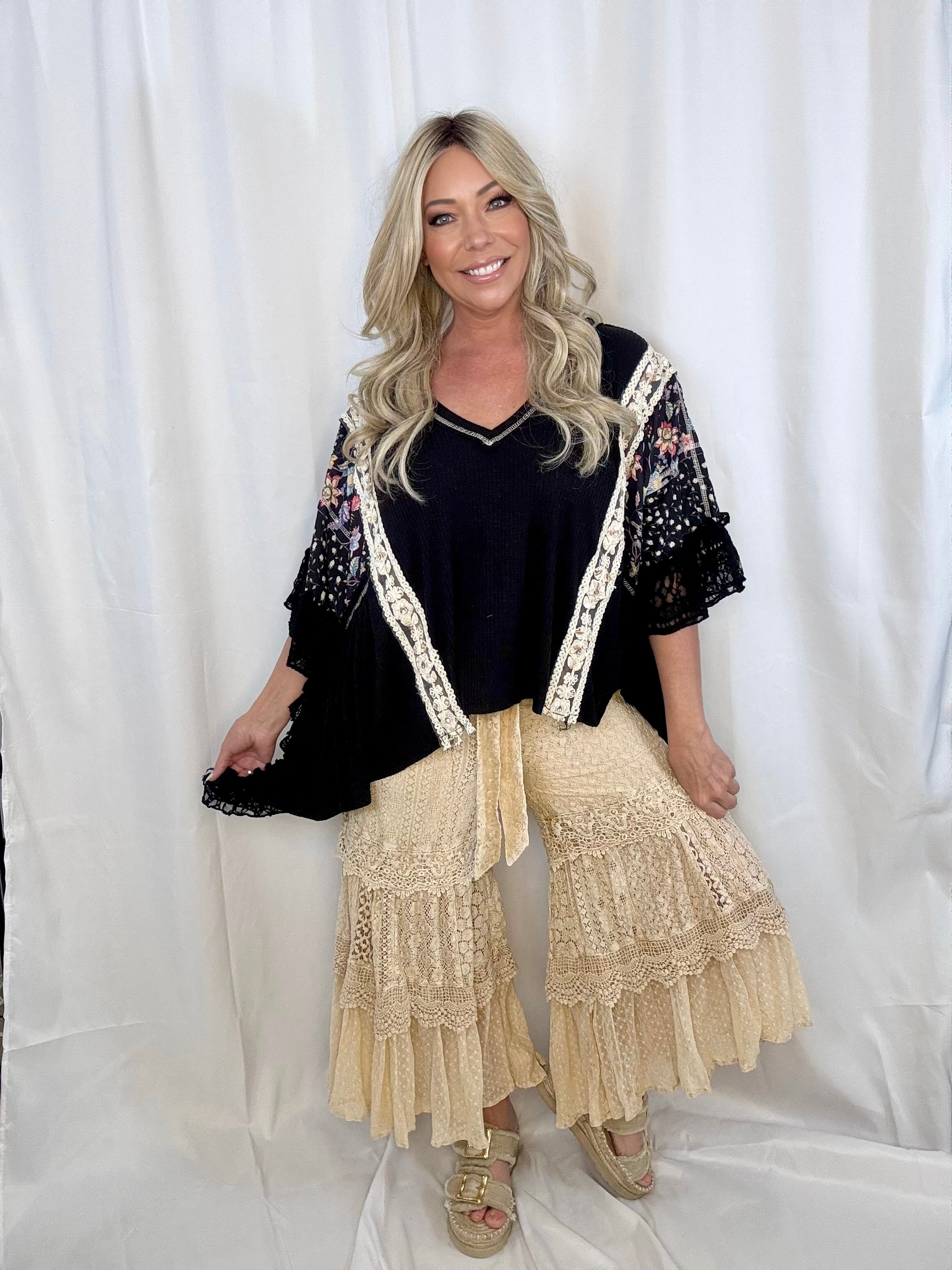 Gypsy Hearts Dark Romance Blouse
