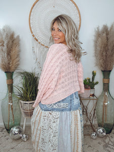 Light As Air Sweater-Pink