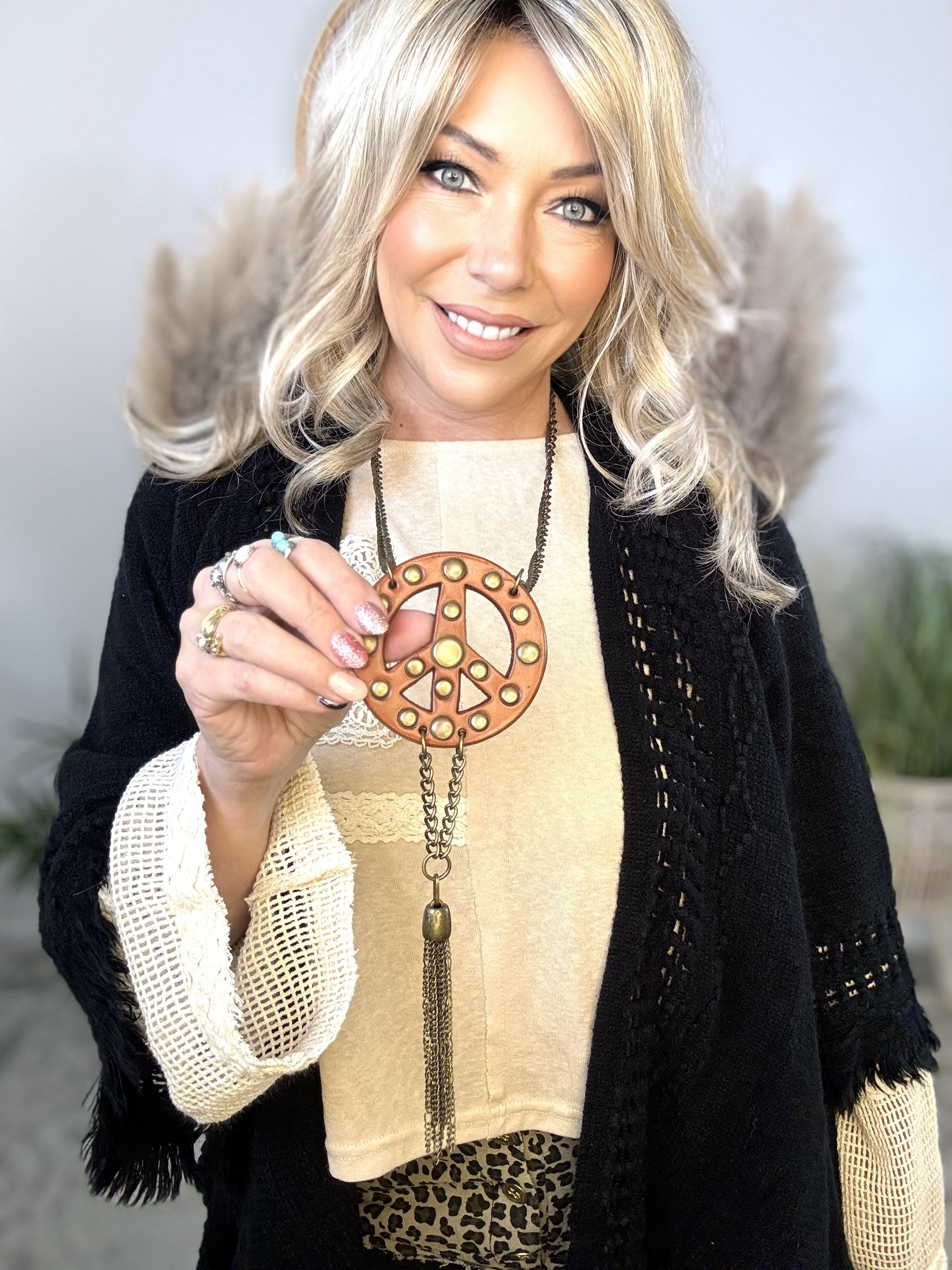 Wild Peace Talisman Necklace