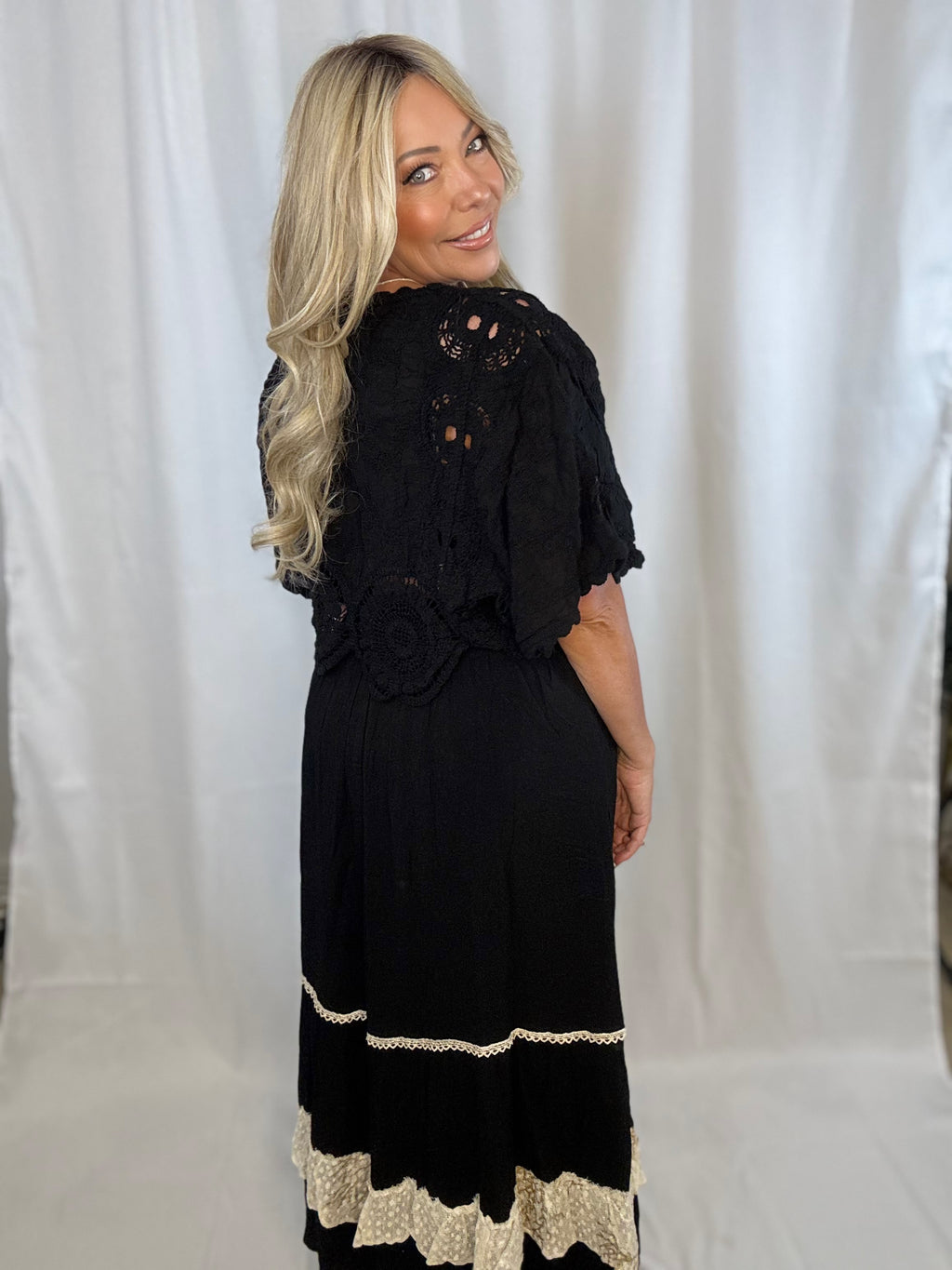 Moonlit Shore Crochet Top