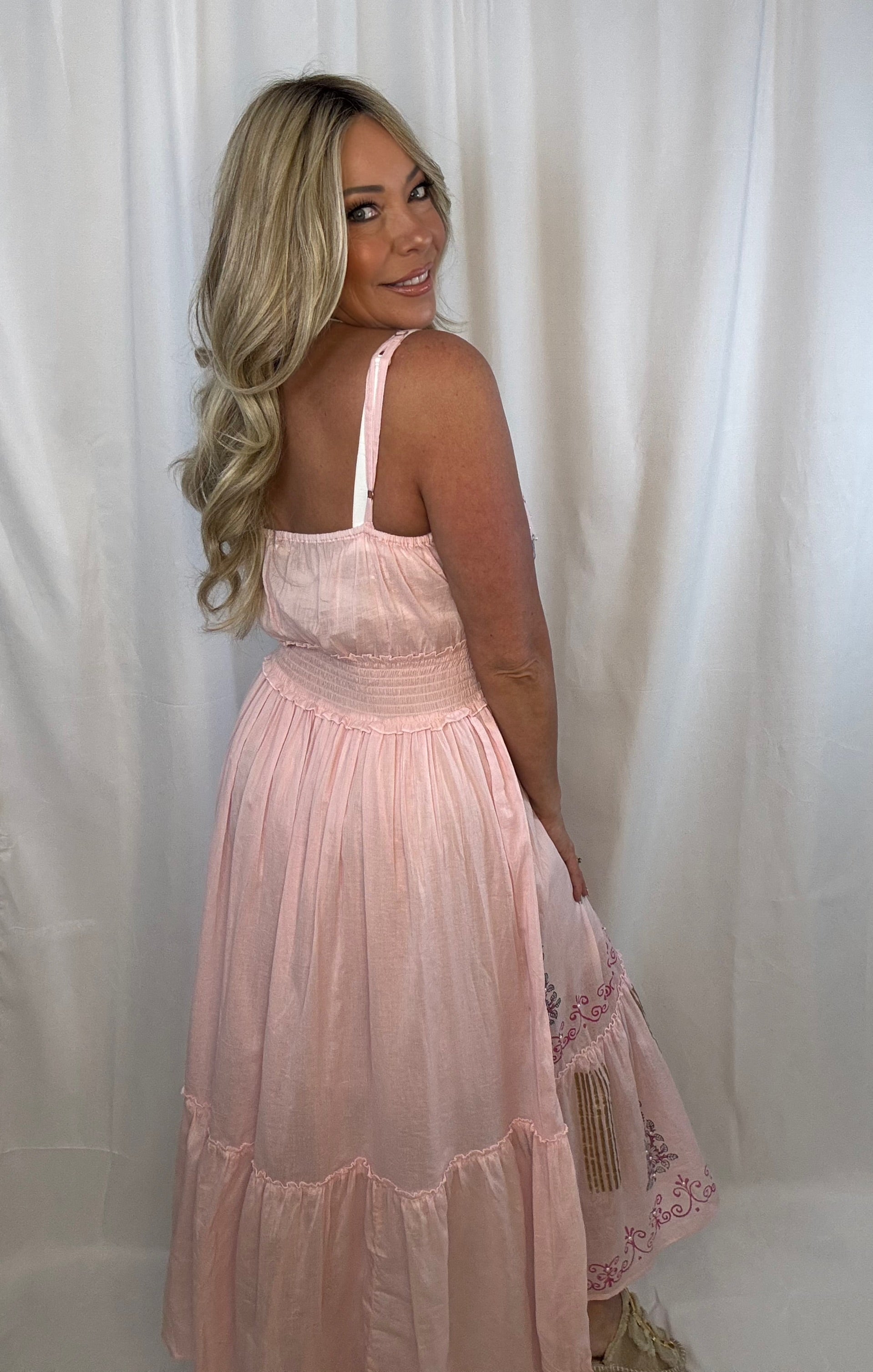 Pink Sands Daydream Midi Dress