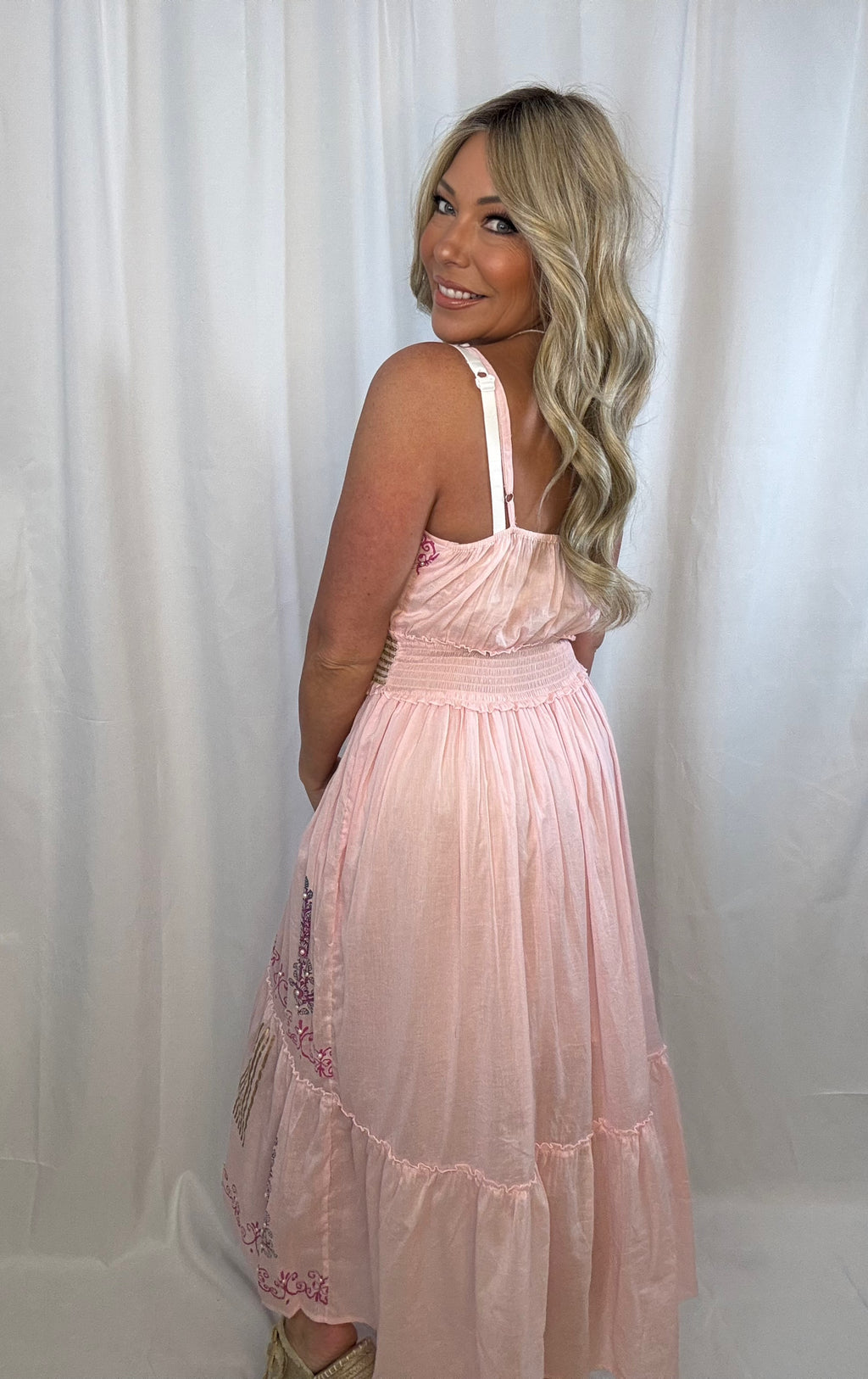 Pink Sands Daydream Midi Dress