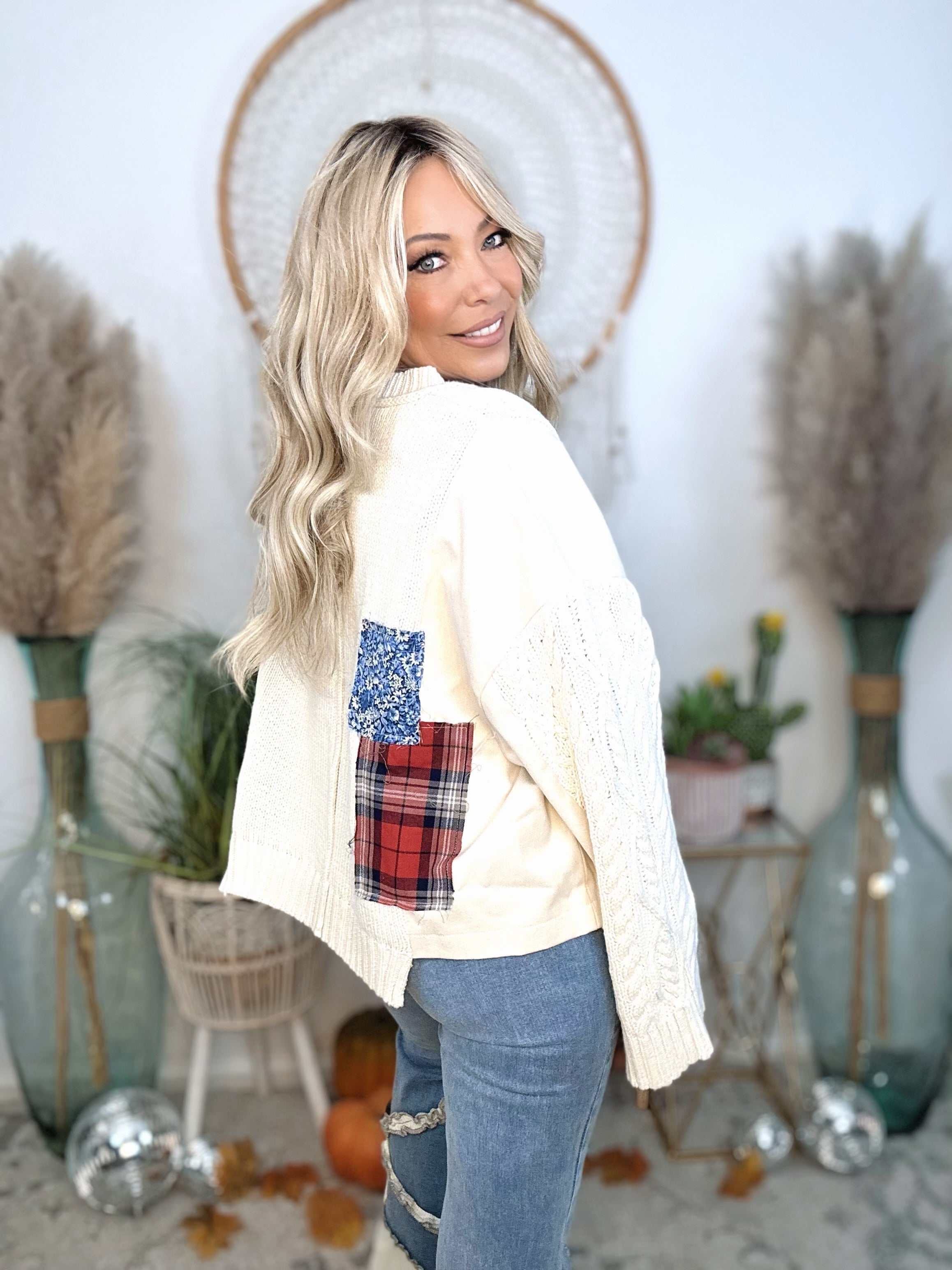 Dreamloom Patchwork Sweater