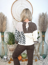 Load image into Gallery viewer, Patchwork Harmony Cozy Sweater

