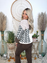 Load image into Gallery viewer, Patchwork Harmony Cozy Sweater
