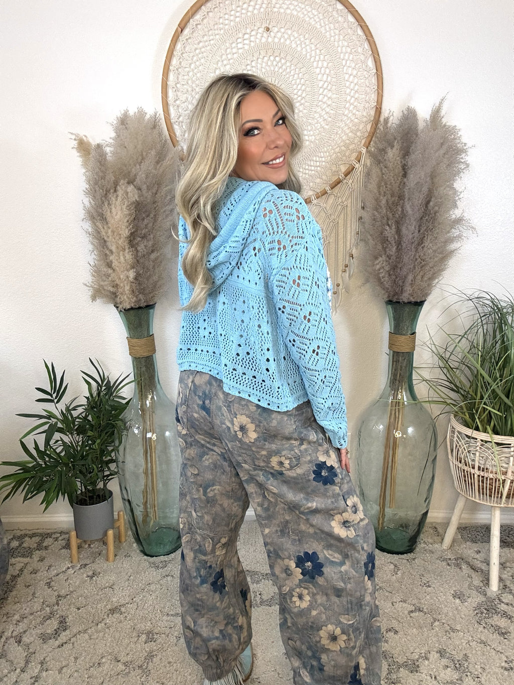 Gypsy Bloom Watercolor Joggers