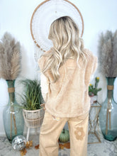 Load image into Gallery viewer, Fireside Faux Fur Vest-Camel
