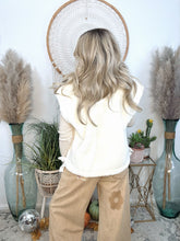 Load image into Gallery viewer, Fireside Faux Fur Vest-Ivory
