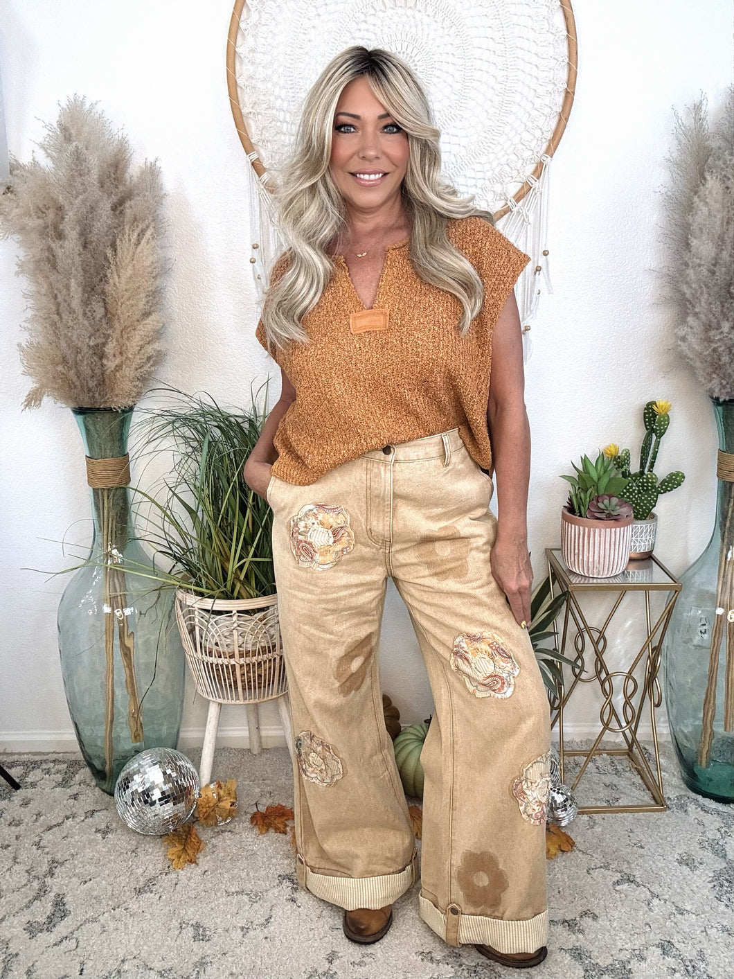 Daisy Drift Wide Leg Jeans