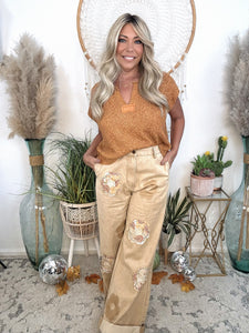 Daisy Drift Wide Leg Jeans
