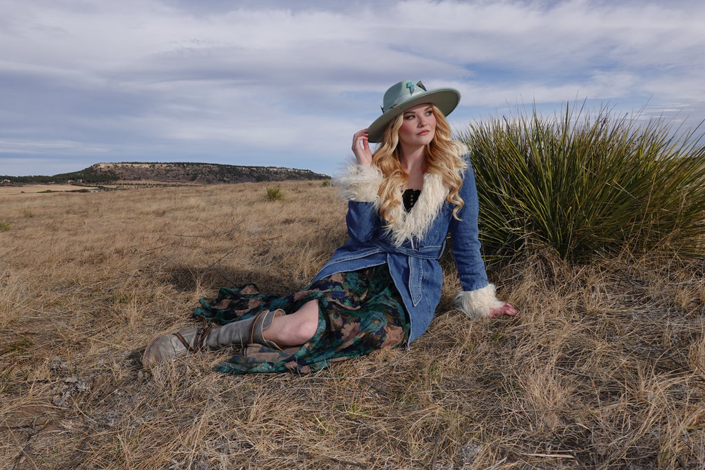 Midnight Meadows Maxi Skirt