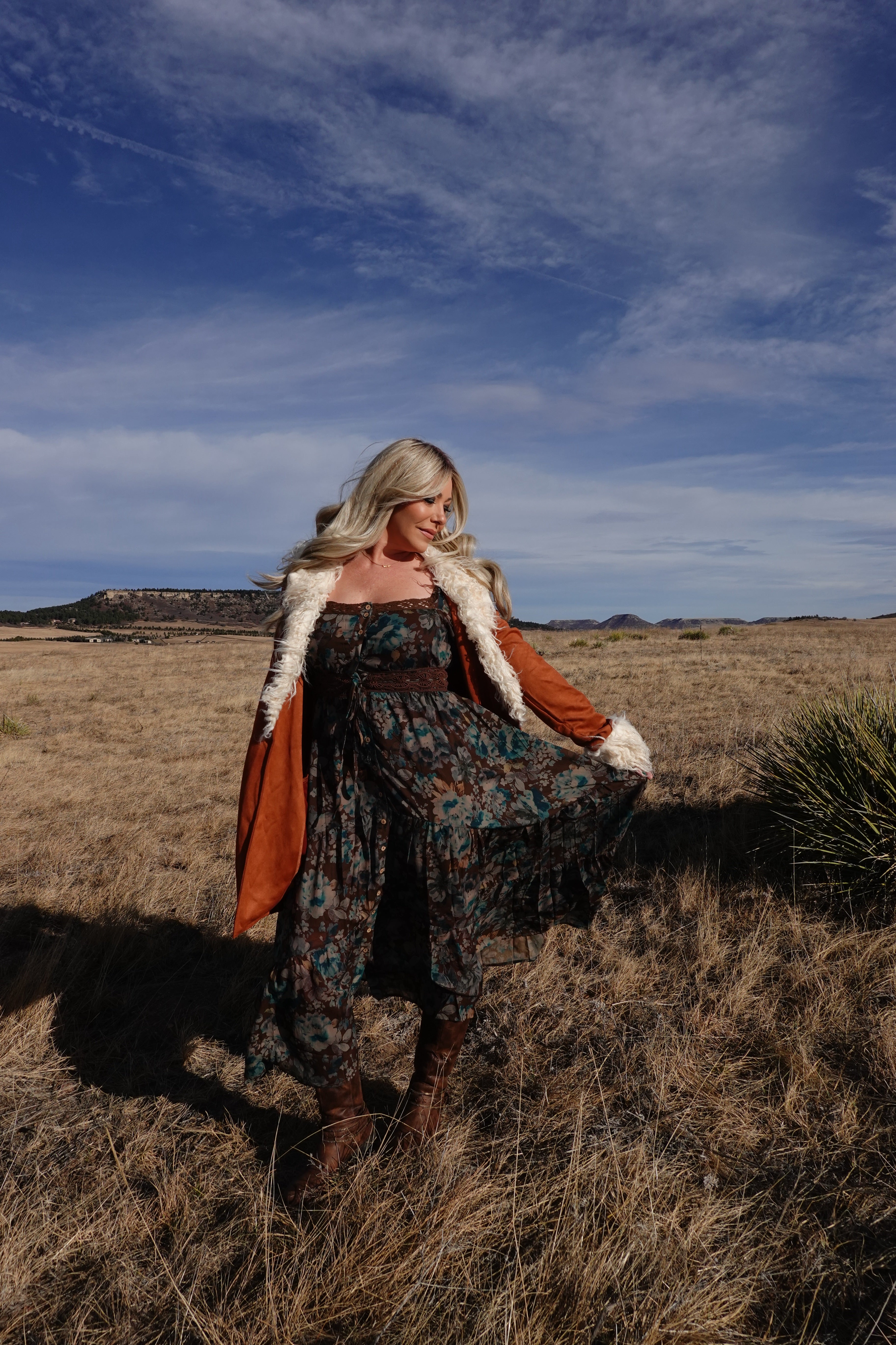 Winter Gypsy Maxi Dress