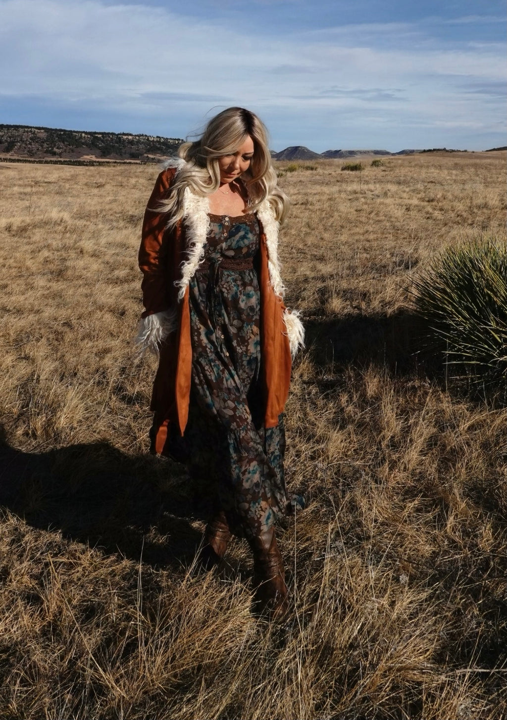 Winter Gypsy Maxi Dress