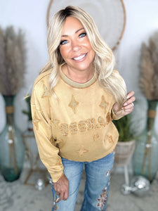 Yeehaw Acid Wash Pullover