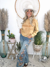 Load image into Gallery viewer, Yeehaw Acid Wash Pullover
