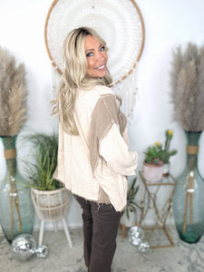 Whispering Taupe Longsleeve Tee