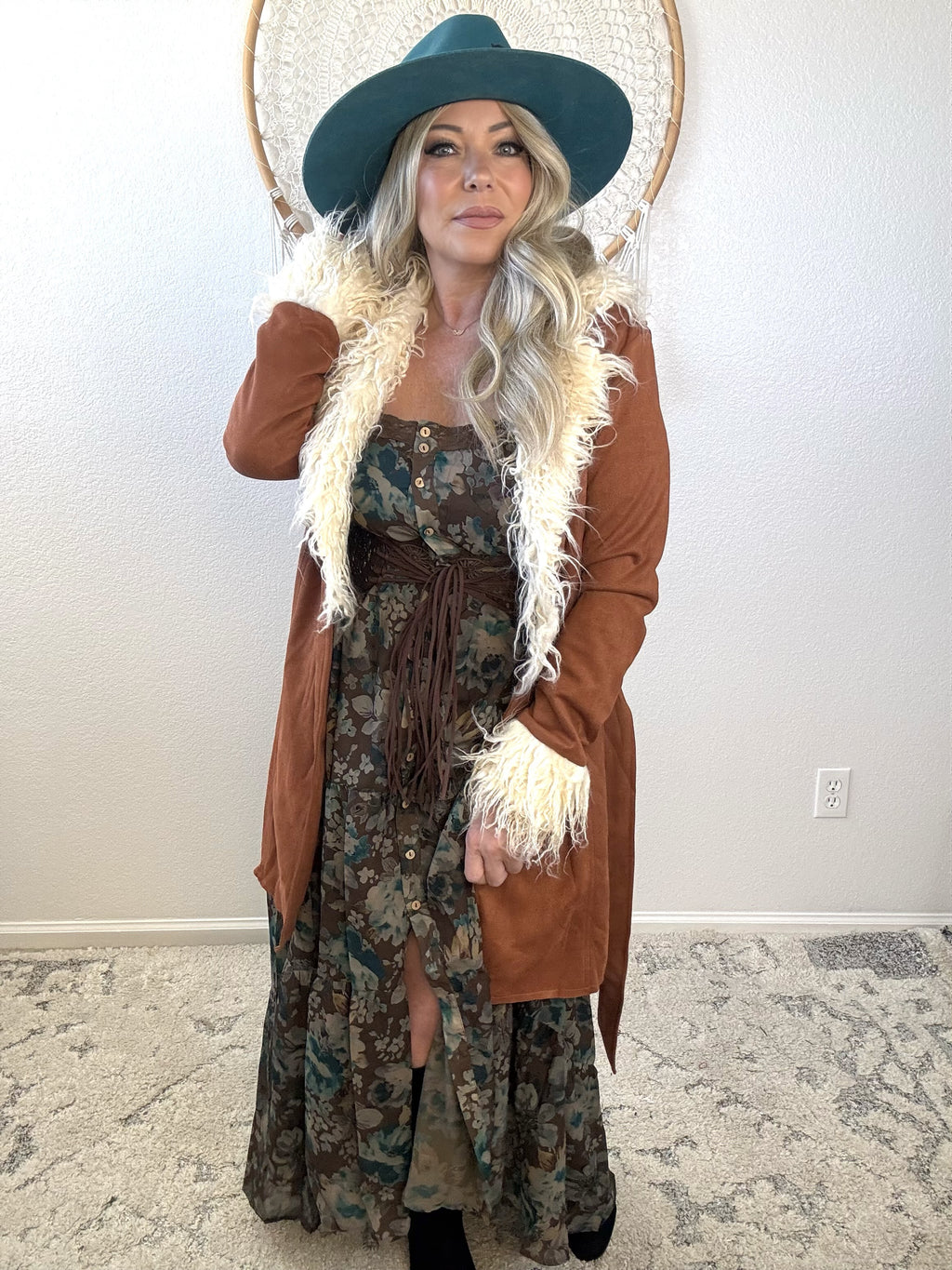 Winter Nomad Fur Collar Coat