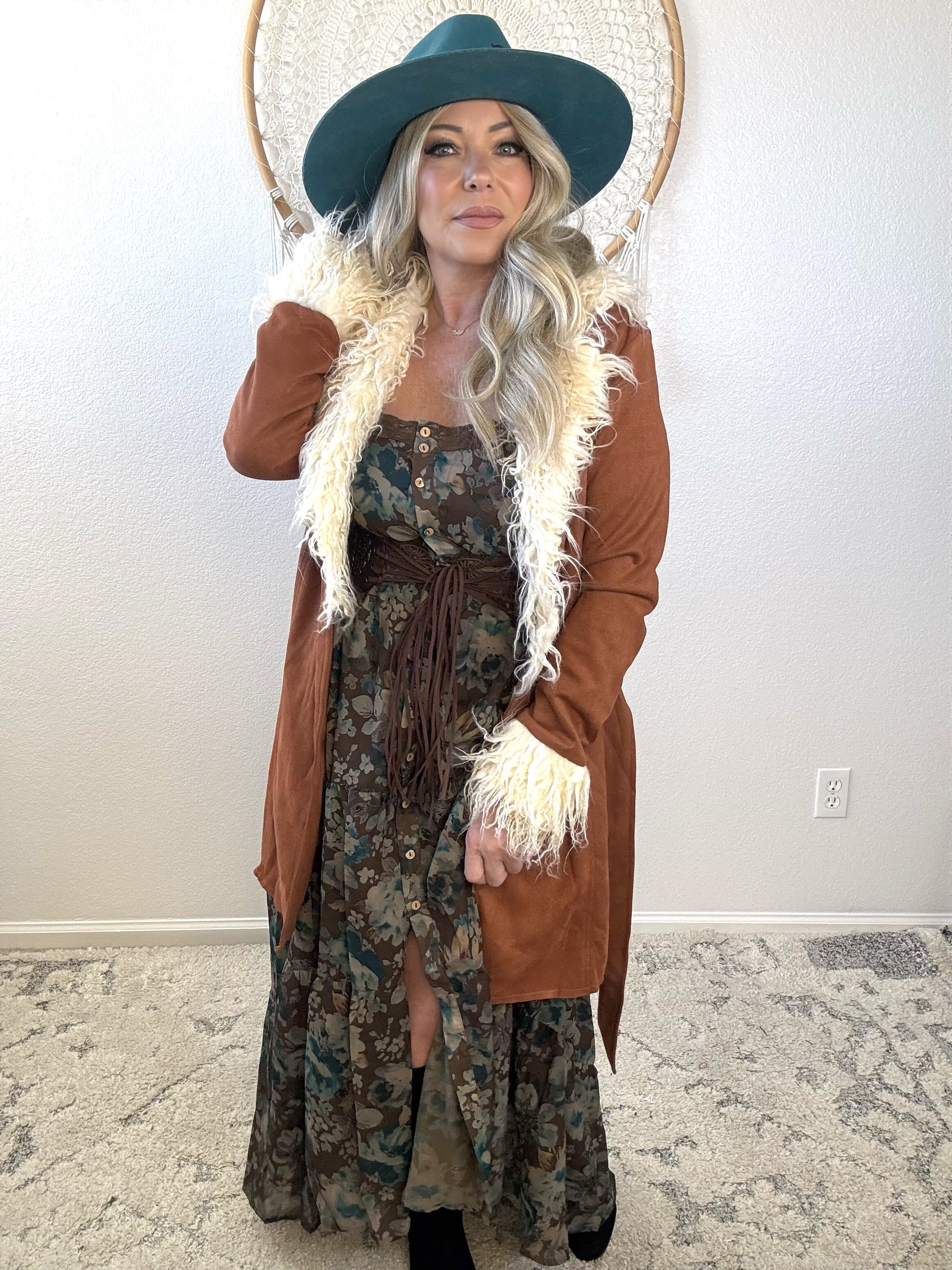 Winter Nomad Fur Collar Coat