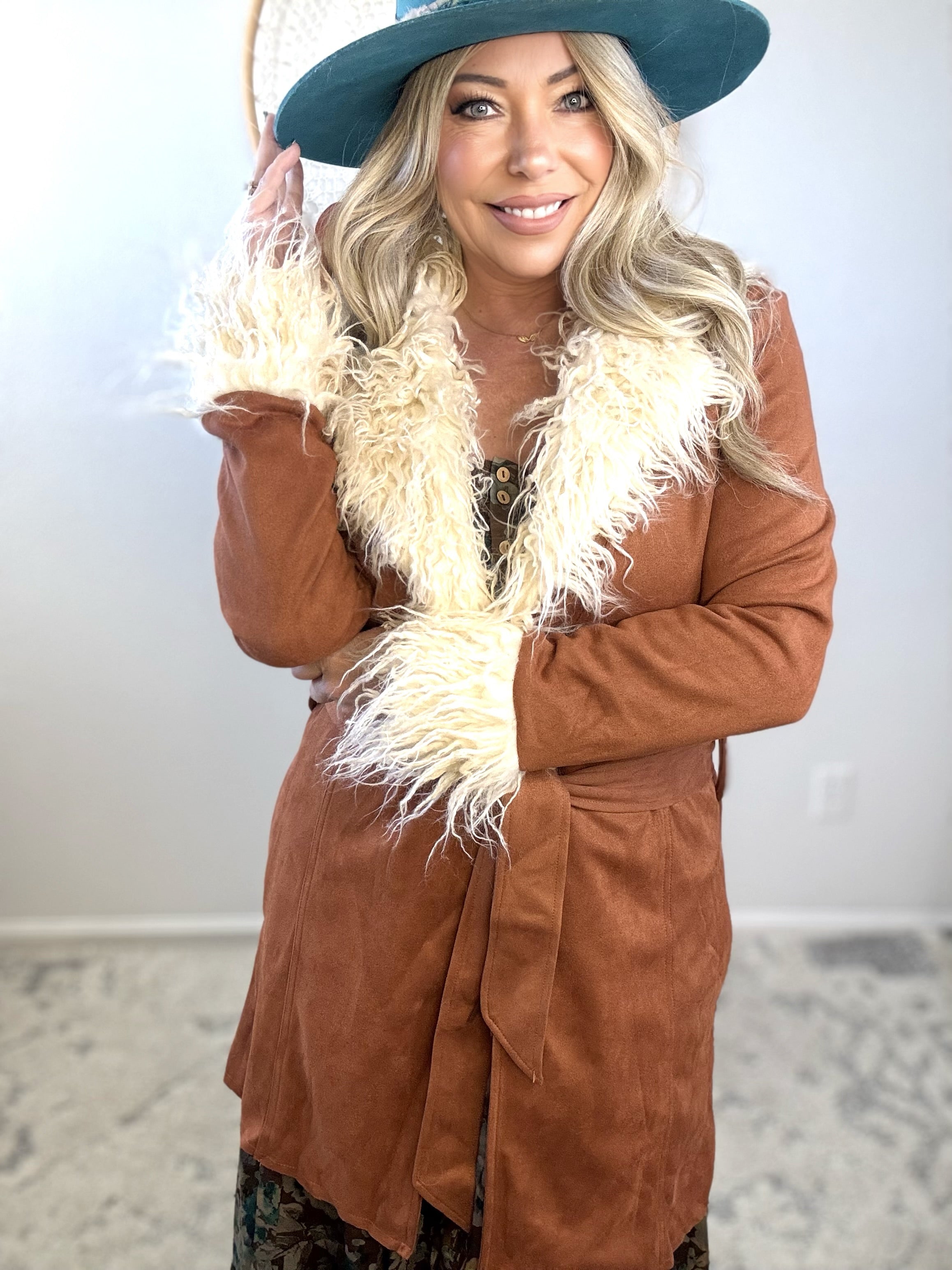 Winter Nomad Fur Collar Coat