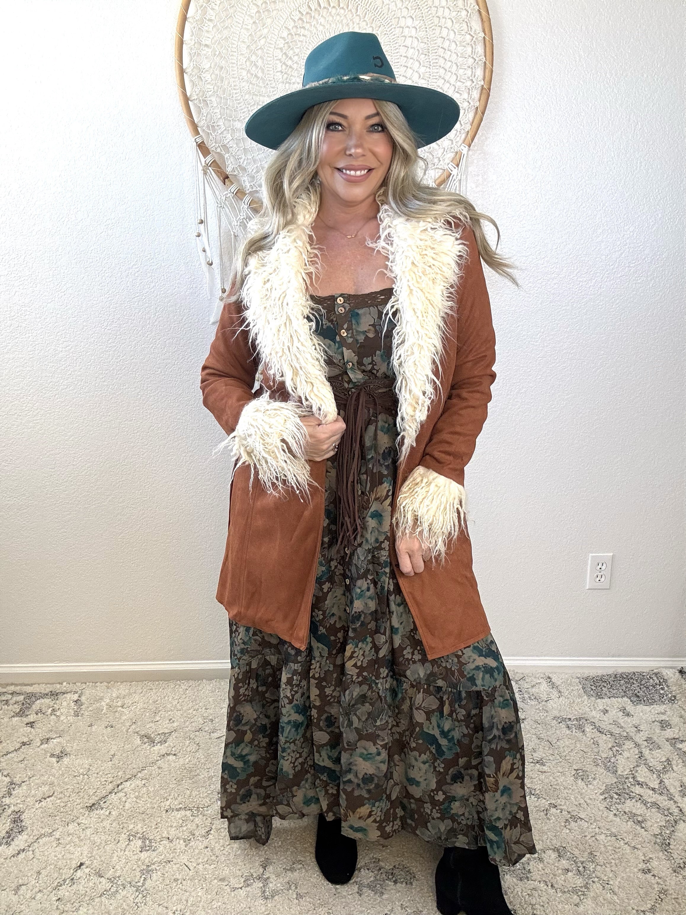 Winter Nomad Fur Collar Coat