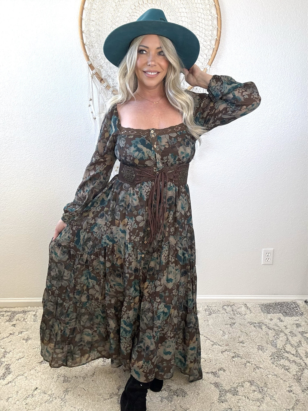 Winter Gypsy Maxi Dress