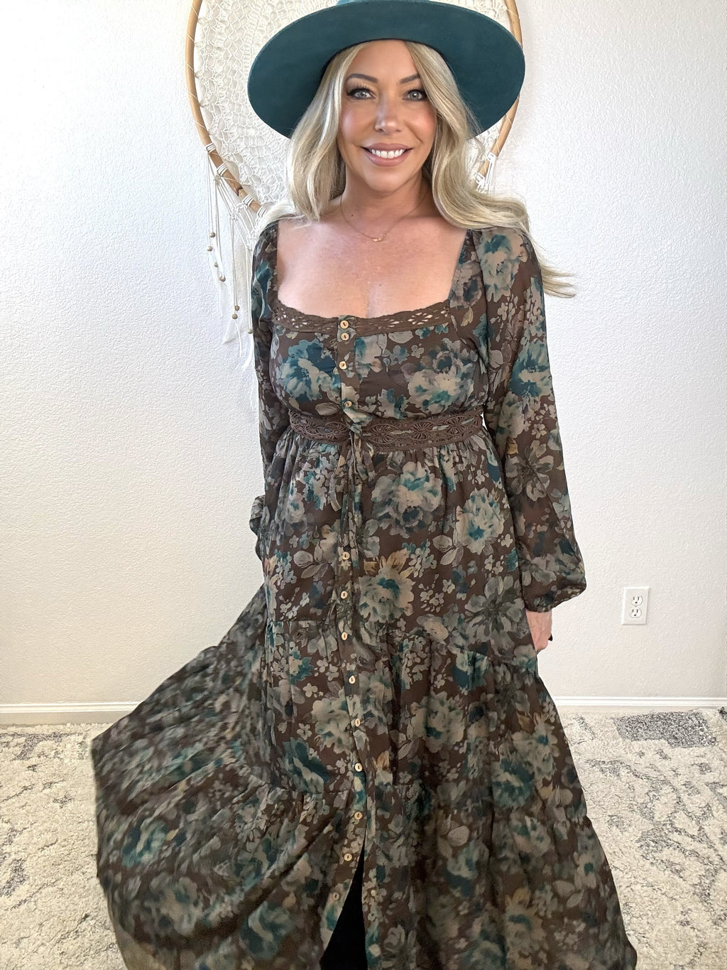 Winter Gypsy Maxi Dress